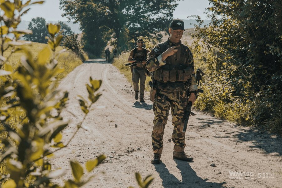 Český tým SSK Ferus na soutěži Lehká pěchota. Zdroj: wmasg.com, Klub Strzelających Inaczej - Lekka Piechota, SSK Ferus