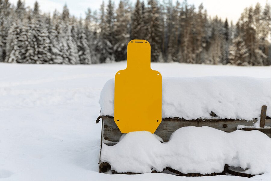 E-Type GOAST Target System® thermal target in yellow color. Source: parallaxcts.com, Rigad.cz