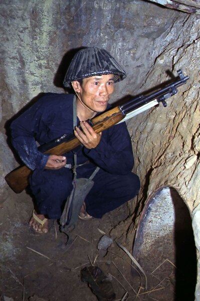 Voják Vietcongu Jižní Vietnam
