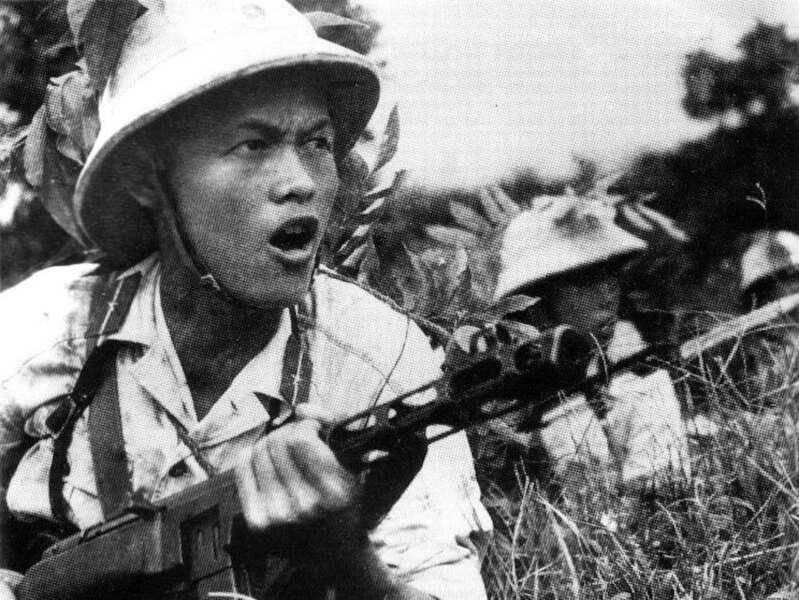 Vietnamský voják armády Severního Vietnamu