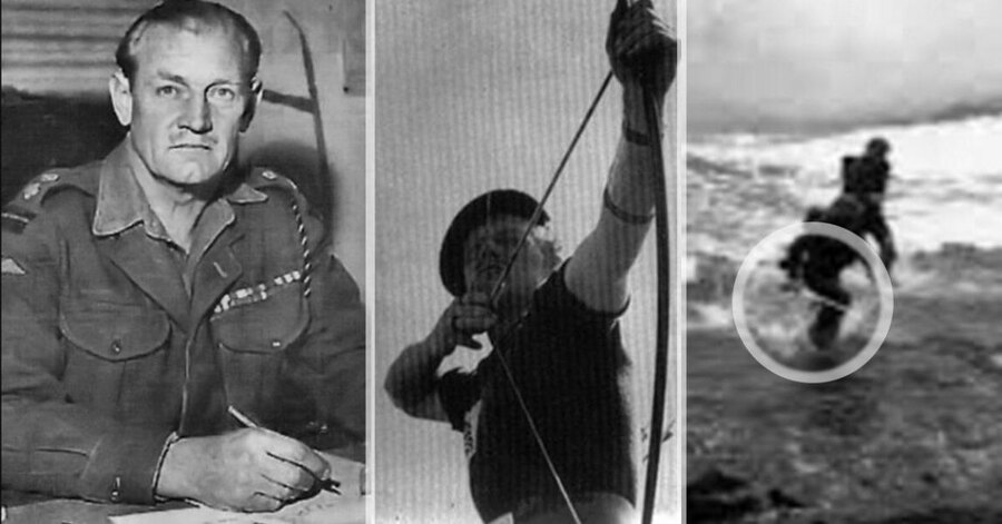 Fotky v akci válečného hrdiny Jacka Churchilla
