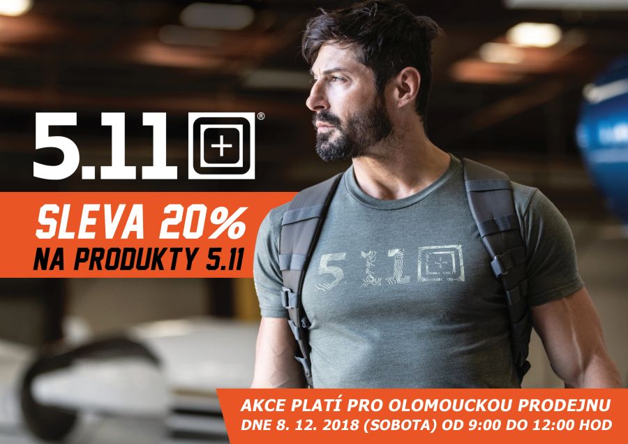 5.11 tactical slevová akce prosinec 2018