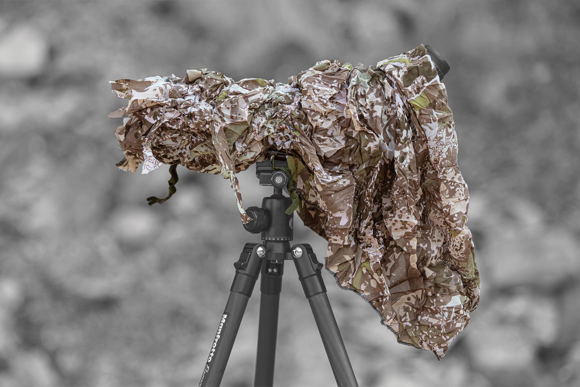 Levně Maskovací palestina Optic Camo Ghosthood® IRR – Concamo Beige