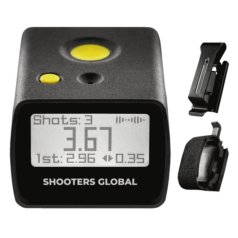 Časovač výstřelu SG Timer GO Shooters Global®, pásek / klip