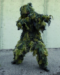 Maskovací oblek „Hejkal“ Ghillie Suit 4-dílný ANTI FIRE Mil-Tec®