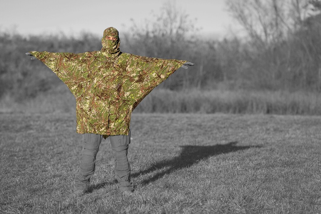 Maskovací pončo Compact Poncho Ghosthood® IRR