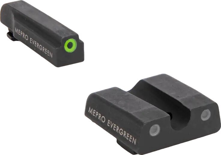 Mířidla Evergreen™ Glock Meprolight® / zelená muška, zelené hledí