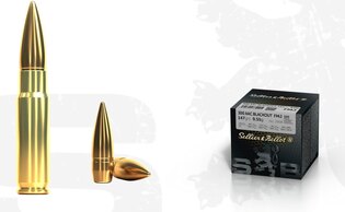 Náboje FMJ Sellier & Bellot® / .300 AAC / 9,55 g - 147 grs / 100 ks