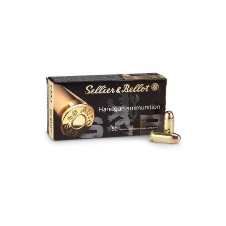 Náboje FMJ Sellier & Bellot® / 45 Auto, 45 ACP / 14,9 g - 230 grs / 50 ks