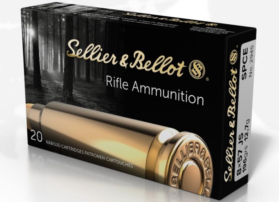 Náboje JS SPCE Sellier & Bellot® / 8x57 / 12,7 g - 196 grs / 20 ks