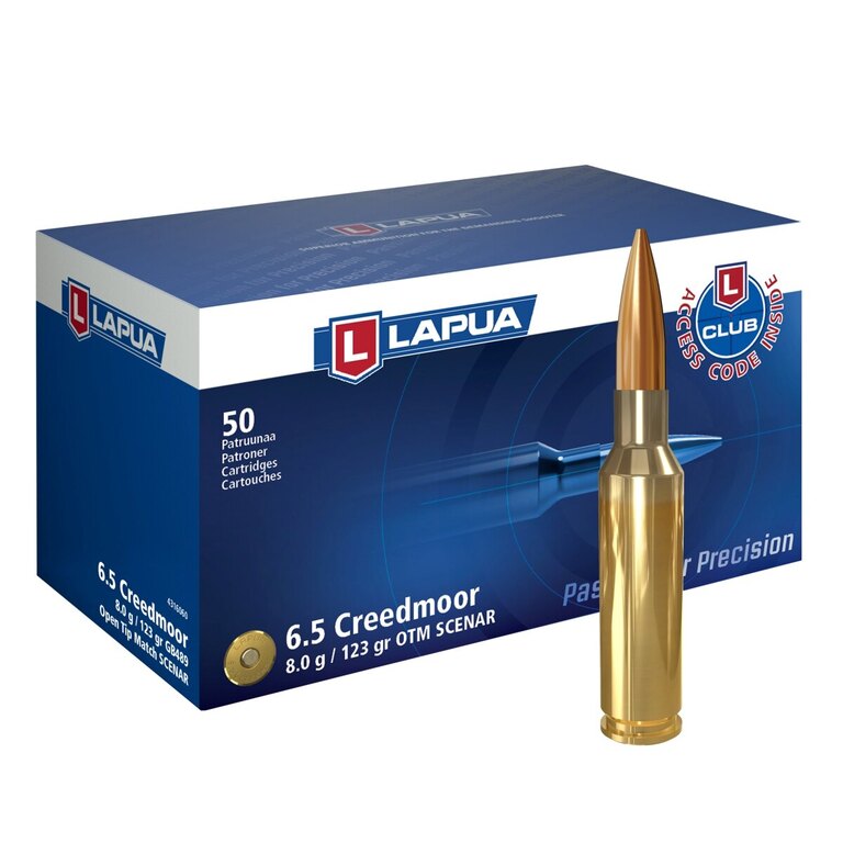 Náboje OTM Scenar Lapua® / .338 Magnum / 300 grs / 10 ks