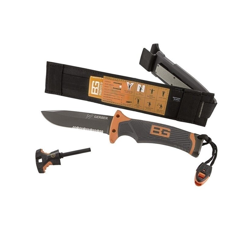 Nůž Ultimate Knife GERBER® Bear Grylls - kombinované ostří