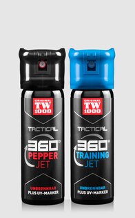 Sada sprejů Tactical Pepper Jet + Trenink Jet TW1000® / 45 ml