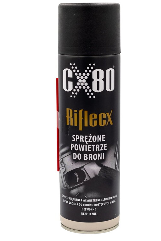 Stlačený vzduch pro čištění zbraně Riflecx® 500 ml